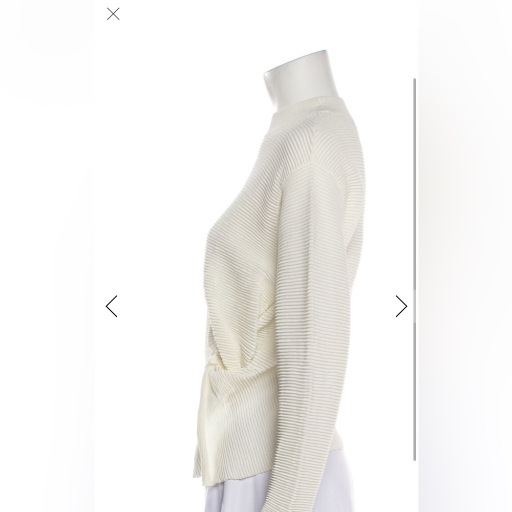 Michelle Mason Cream Women's Sweater - Picture 3 of 5